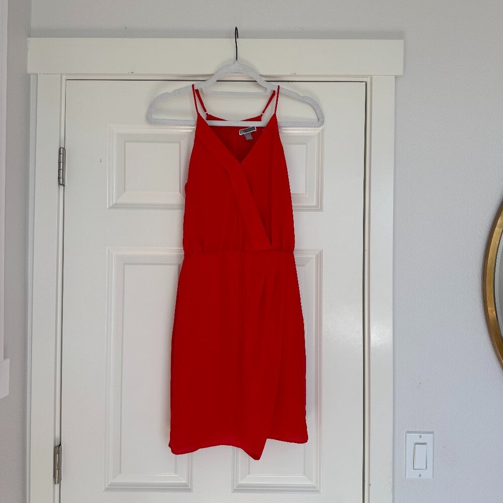 Chelsea28 Red Cocktail Dress